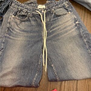 Rag & Bone Denim sweatpant Jeans with Drawstring